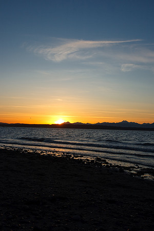 Golden Gardens Sunset