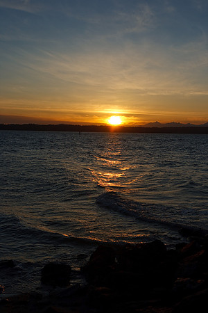 Discovery Park Sunset